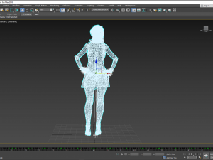 Reese Witherspoon 3D Rigged model ready for animation Modello 3D