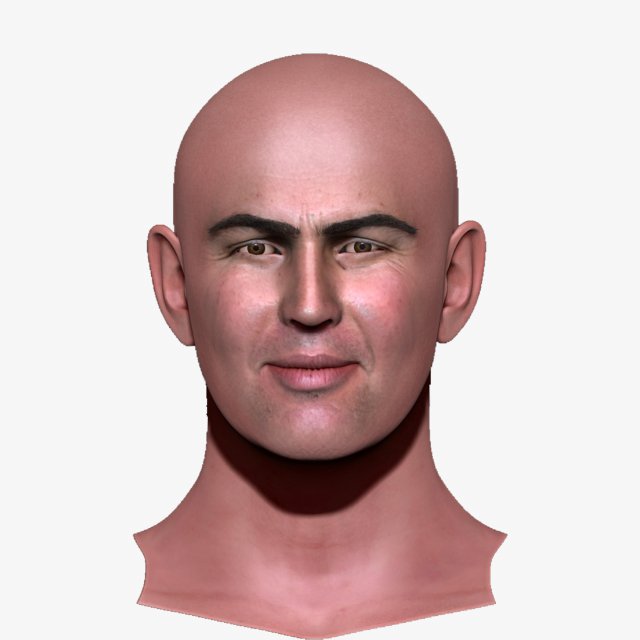 Arnold Vosloo ZBrush 2 only the head Modelo 3D .c4d .max .obj .3ds .fbx .stl .blend 