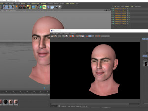 Arnold Vosloo ZBrush 2 only the head Modelo 3D