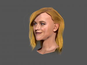 Reese Witherspoon ZBrush only the head 3D Model