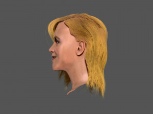 Reese Witherspoon ZBrush only the head 3D Model