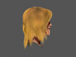 Reese Witherspoon ZBrush only the head 3D Model