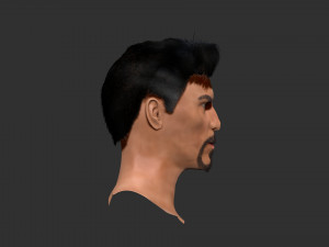 Benedict Cumberbatch ZBrush only the head 3D Модель
