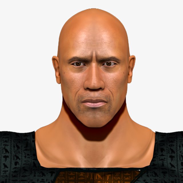 New Black Adam Dwayne Johnson ZBrush Modèle 3D .c4d .max .obj .3ds .fbx .stl .blend 