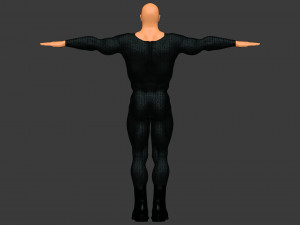 New Black Adam Dwayne Johnson ZBrush Modèle 3D