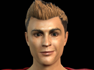 Cristiano Ronaldo famous soccer player 3D Rigged model ready for animation Modelo 3D
