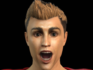 Cristiano Ronaldo famous soccer player 3D Rigged model ready for animation Modelo 3D