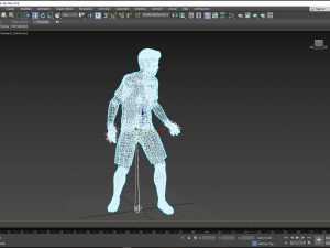 Cristiano Ronaldo famous soccer player 3D Rigged model ready for animation Modelo 3D