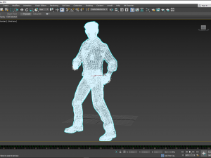 Luke Evans 3D Rigged model ready for animation Modèle 3D