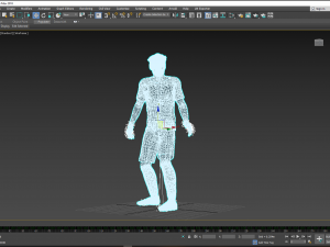 Lionel Messi famous soccer player 3D Rigged model ready for animation Modelo 3D