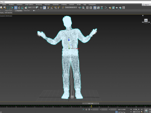 Man 3D Rigged model ready for animation 3D 모델