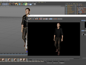 Edward Norton 3D Rigged model ready for animation Modello 3D