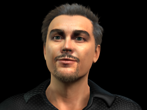 Leonardo DiCaprio 3D Rigged model ready for animation Model 3D