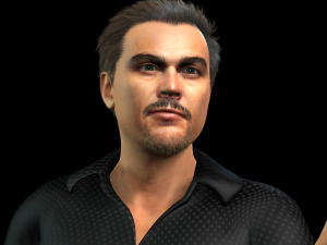 Leonardo DiCaprio 3D Rigged model ready for animation Model 3D