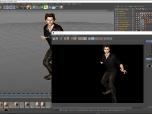 Hugh Jackman 3D Rigged model ready for animation 3Dモデル