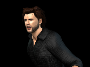 Hugh Jackman 3D Rigged model ready for animation 3Dモデル