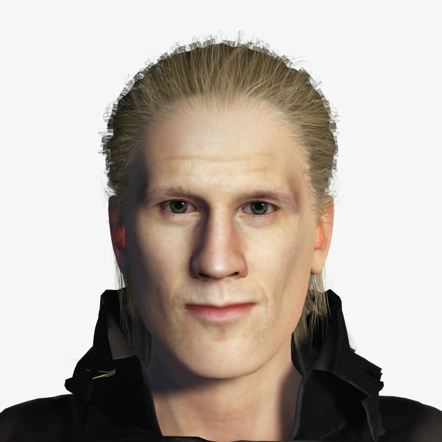 Matt Smith-2 3D Rigged model ready for animation Modello 3D .c4d .max .obj .3ds .fbx .stl .blend 