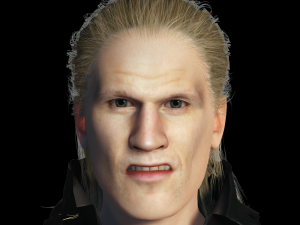 Matt Smith-2 3D Rigged model ready for animation Modello 3D