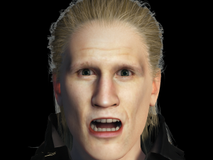 Matt Smith-2 3D Rigged model ready for animation Modello 3D