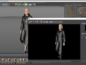 Matt Smith-2 3D Rigged model ready for animation Modello 3D