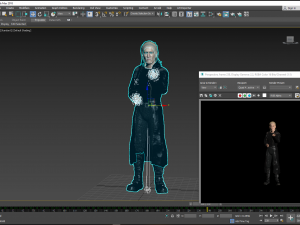 Matt Smith-2 3D Rigged model ready for animation Modello 3D