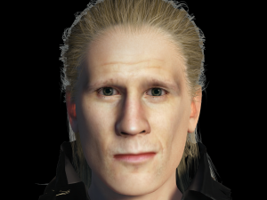 Matt Smith-2 3D Rigged model ready for animation Modello 3D