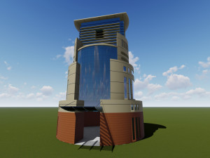 King Khalid University Saudi Arabia 3D Модель