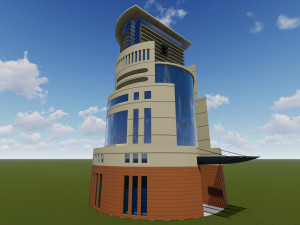 King Khalid University Saudi Arabia 3D Модель