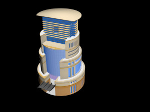 King Khalid University Saudi Arabia 3D Модель