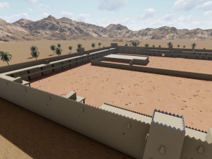 Qasr La Qashlah Saudi Arabia 3D Model