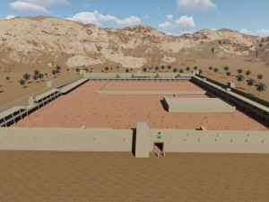 Qasr La Qashlah Saudi Arabia 3D Model