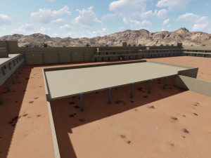 Qasr La Qashlah Saudi Arabia 3D Model