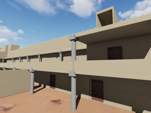 Qasr La Qashlah Saudi Arabia 3D Model