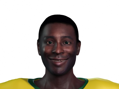 Belle the Football player 3D Rigged model 3D Модель