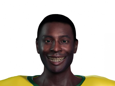 Belle the Football player 3D Rigged model 3D Модель