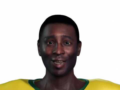 Belle the Football player 3D Rigged model 3D Модель