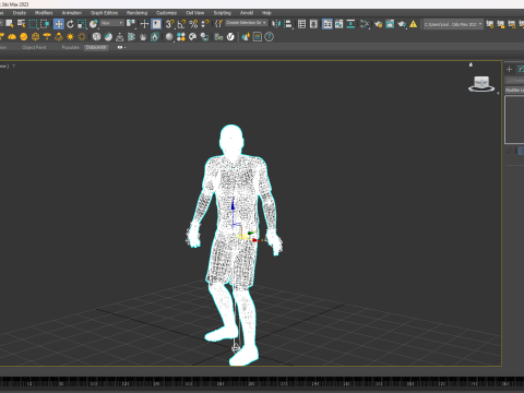 Belle the Football player 3D Rigged model 3D Модель