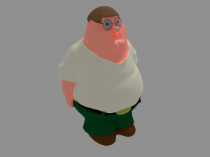 piter griffin 3D 모델