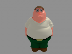 piter griffin 3D Model