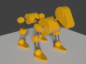 robot-dog 3D 모델