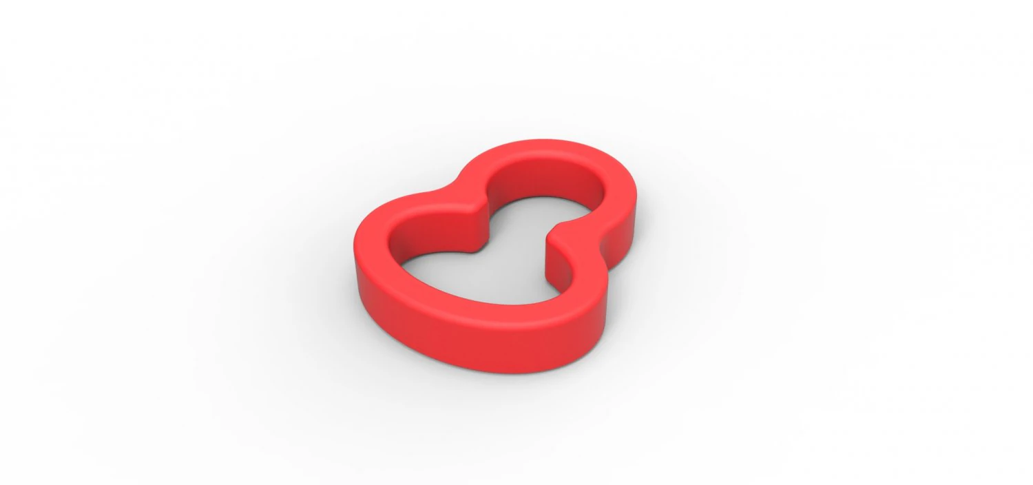 ring 1 3D Print Model .c4d .max .obj .3ds .fbx .stl .blend 