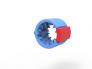 Penis ring 8 Modelo de Impressão 3D