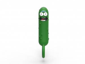 Pickle rick plug 3Dプリントモデル