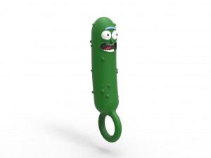 Pickle rick plug 3Dプリントモデル