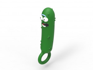 Pickle rick plug 3Dプリントモデル