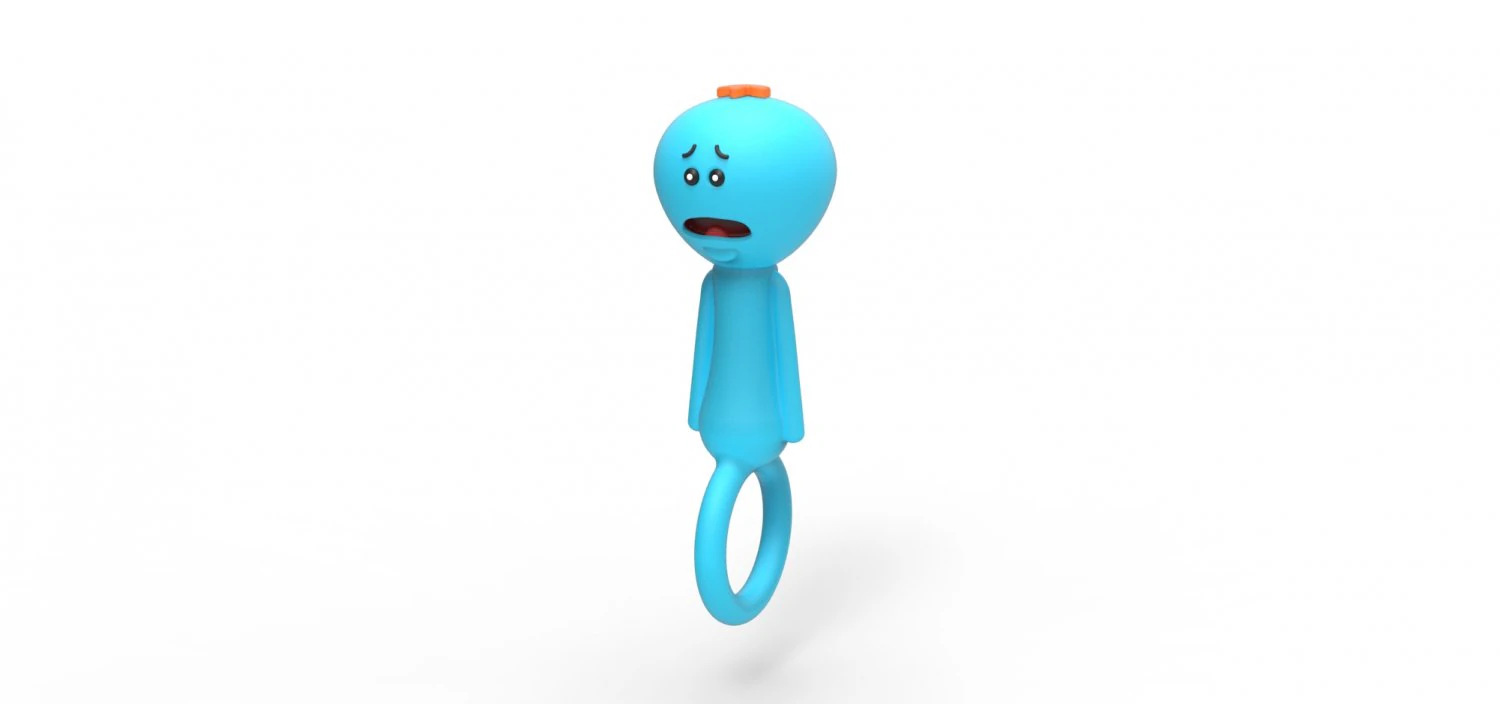 Meeseeks plug 3D Print Model .c4d .max .obj .3ds .fbx .stl .blend 