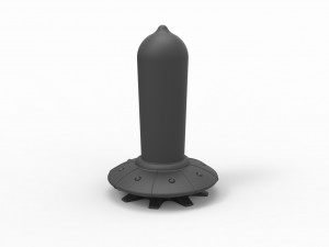 UFO plug 3D 프린트 모델