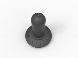 UFO plug Model Cetak 3D