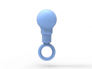 Lightbulb plug 3D Print Model