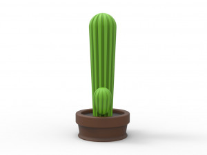 Cactus plug 3D प्रिंट मॉडल